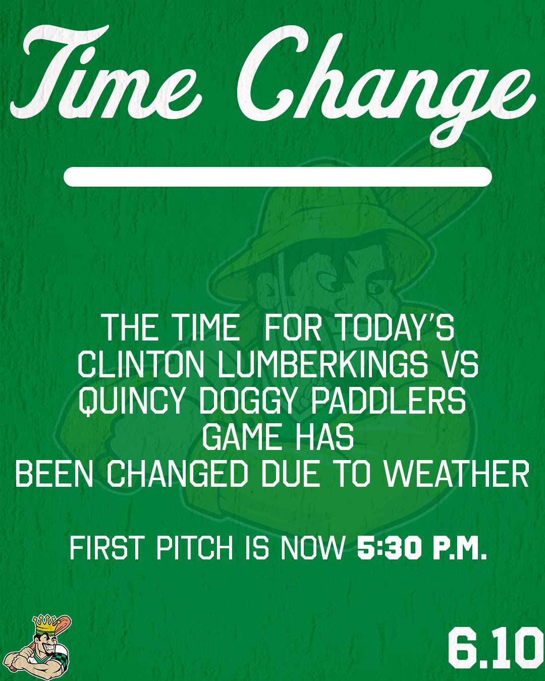 6/10 Time Change